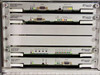Close-up of installed plug-in modules: D9787 MPEG-2 Video Encoder, D9786 Advanced Video Input, D9782 Audio Encoder, D9711 MSYNC Control