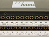 ADC BJF307-4MKIIHN front panel close-up showing TT bantam jack rows labeled PROG 1, PROG 2, PROG 3, AUDIO INPUT, and ADA INPUT