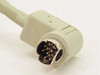 MagTek 22017513 close-up of right-angle multi-pin male connector with gold pins visible
