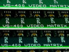 Close-up of VS-400 Video Matrix circuit boards showing silkscreen markings IP8 through IP12 and VS-400 VIDEO MATRIX designation