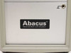 Zarak Abacus front panel close-up — Abacus Advanced Bulk Call Simulator logo badge