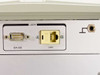 Zarak Abacus 82-00132 rear USER panel detail showing EIA-232 DB-9 connector, LAN RJ-45 port, and audio jack