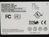 APW Wright Line CSW18 LMS KVM Switch – bottom label showing model CSW18, 100-240V 1A input, FCC, UL, TUV certifications and patent numbers