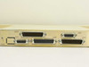STS D61486-01 rear panel showing D-sub connectors labeled A1J1, A1J2, A1J3, A1J4, A2J1, A2J2 and slot for expansion card