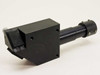 Zeiss Epiplan 10x optical tube assembly — rear 3/4 view showing beamsplitter or mirror element inside cube housing and objective barrel