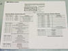 General Instrument Magnitude MMI+ – internal DIP switch reference label showing Internal Mode Switch Selector, Internal Frequency Switch Selector, MPEG-2/CSI Packet Length, HSSI Loopback, and EIA-449/DCE mode switch tables