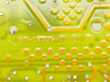 DEC M3119-YA PCB close-up – part number 50-18096-01 E1 P1 etched into the PCB surface