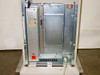 Digital R215F-B2-B03 BA215 enclosure – rear interior view showing H7868-A power supply module, open drive bay area, power cable, and orange lightning bolt safety label