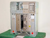 Digital Equipment DEC BA213 VAX 650 chassis front-left angle showing loaded card cage with multiple DEC modules installed and open front panel