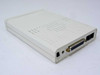 Practical Peripherals PM14400FXMT modem – rear panel showing DB25 RS-232 serial port and DC power jack