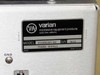 Varian Microwave Equipment Products label on power supply chassis: Model 01008290-00, S/N 3631, Power Supply — Made in U.S.A.