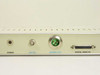 MPression rear panel showing POWER input, SDI OUT BNC, AES/EBU OUT XLR connector, and Digital Video I/O 50-pin connector