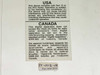 Vibrint Technologies audio console regulatory label showing FCC Part 15 and Industry Canada ICES-003 compliance, part number 24-0012-04, asset tag AGLO699 0679