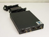 Vibrint Technologies AES/EBU SDI audio console front panel with XLR, BNC SDI, Y/C, CVBS connectors and external power supply