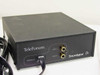 Soundgear TeleForum interface box — front panel showing Module port, AUX 1, and AUX 2 connectors