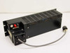 Digital Equipment DEC H775-BA Remote Battery Backup three-quarter rear view showing red and black binding posts, multi-pin connector, and AC power cord