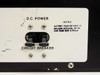 Digital Equipment DEC H775-BA front panel close-up showing D.C. Power circuit breaker switch in ON/OFF position with notice label