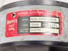 Torque Systems MH-5010-005A Snapper Servo Motor rating label showing model, serial number 3540, code 4973, and customer part number 20095