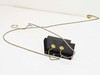 RF Tubing Calibrated Input Module 01000281-C – rear/top view showing semi-rigid RF tubing routing from chassis with SMA and N-type terminations