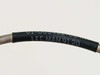 Semi-rigid RF cable label closeup showing part number 01-005462-00(A) and date code LEE MAH 91 20 – second view