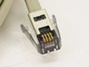 IBM 6316838 cable assembly close-up of RJ-style modular connector with gold contacts