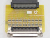 WSE5CSI Adapter Board 200-03184 front view showing Network Appliance logo, 68-pin external SCSI connector at bottom, ribbon cable connector at top, and surface-mount components