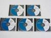 Five Clarent software CD-ROMs in jewel cases: Gateway, Product Documentation, Command Center, OpenAccess Call Manager, and Application Server — all labeled version 3.x