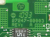 HP 27247-60003 NIC — close-up of PCB silkscreen showing HP logo, part number 27247-80003, Rev A marking, and TL74F logic IC