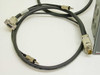 Extron RGB 406 included DB9 RGB cable and 3.5mm audio cable — Extron-branded with locking connectors