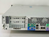 HP ProLiant DL380 rear panel angled view showing VHDCI, VGA, USB, and NIC ports