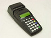 Banksys C-ZAM Smash Merchant Unit POS terminal – front-left three-quarter view showing LCD display and keypad with integrated printer on top
