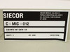 Siecor C-MIC-012 Cabinet Mounted Interconnect Center - Empty 19" Rack Enclosure