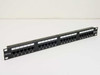 Dynacom CAT 5e 24-Port Networking Patch Panel 1U 19" Rackmount