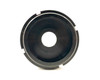 General Electric GS-028 projector lens rear mount view showing bayonet locking tabs and interior aperture