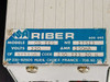 ISA Riber rating label showing Model CD 116, 220V, 250mA, Code 250 I23 20 M, serial number I75I3, Rueil Cedex France