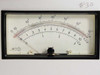 Riber CD 116 analog panel meter close-up showing logarithmic Cp and Y.Cp scale from 10 to 10^7