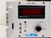 Riber TCE-300 front left section – Newport LED digital display, ON/OFF switch, E PASS, CAL.E, EC indicators, and Spectro selector knob
