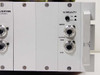 Riber TCE-300 front panel right section – V.Multi module with ON/OFF switch and Coarse (Gros) and Fine (Fin) control knobs