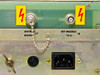 Riber TCE-300 rear panel – Entree Modul J7 and HT-Modul TCA J8 connectors with IEC AC power inlet and ground terminal