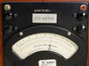 Weston 339 Type 2 Analog Frequency Meter with Wooden Enclosure