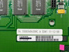 Xerox N17 logic board close-up – label reads '54 160k54943RNC A EDW1 11-12-99' with Flash memory chips and barcode sticker C3295695