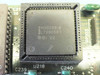 Close-up of Intel N80286-8 processor chip on Zenith 85-3261-01E board, marked N80286-8 L7090661 copyright 1982
