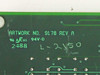 Kurzweil 9178 Rev A PCB label closeup showing artwork number 9178 Rev A, UL mark, 94V-0 rating, and date code 2488