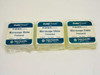 Fisher Precleaned Microscope Slides - Lot of 3 Boxes 12-550-43 YELLOW