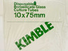 Kimble Disposable borosilicate glass culture tubes - box (10 x 75mm)