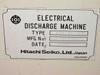 Hitachi Wire Electrical Discharge Machine EDM H-Cut 203M-AWF