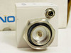 Nokia WBVB module front face showing large 7/16 DIN RF connector and 4-pin circular PITA control connector