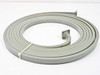 Micro-Coax 1029 WR-62 flexible waveguide delay line coiled view showing both square flanged terminations and overall coil profile