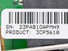 US Robotics 3CP5610 modem card – barcode label closeup showing serial number and product number 3CP5610