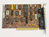 IBM 6448800XM 8-bit ISA Serial Parallel Adapter Card – component side showing PCB layout, DB25 parallel and DB9 serial port brackets